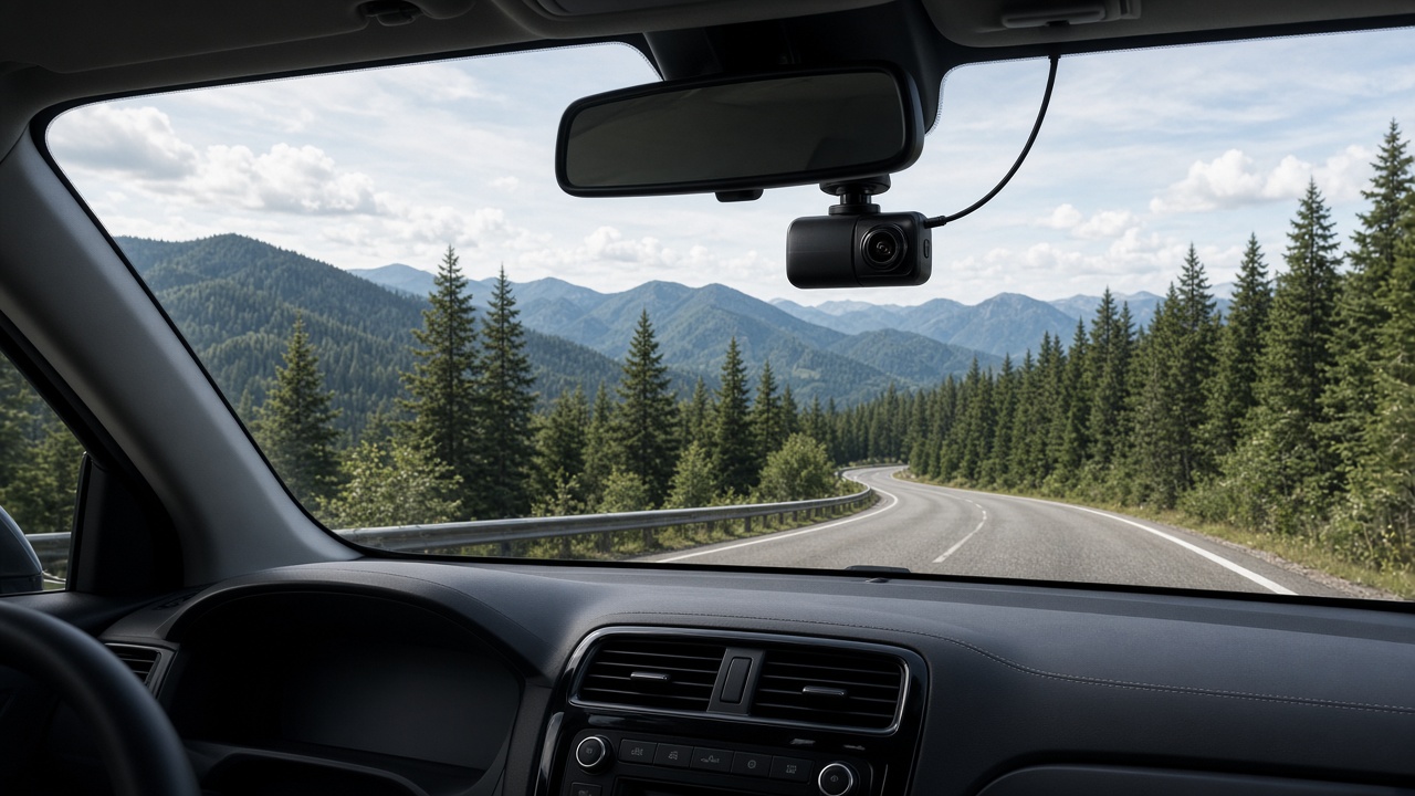 Installer une dashcam sans fil apparent (DIY)