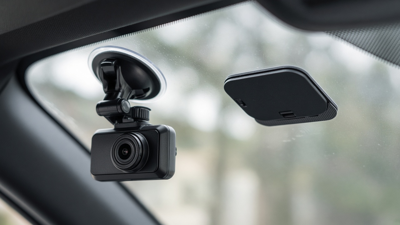 Ventouse ou adhésif : quel support de dashcam ?
